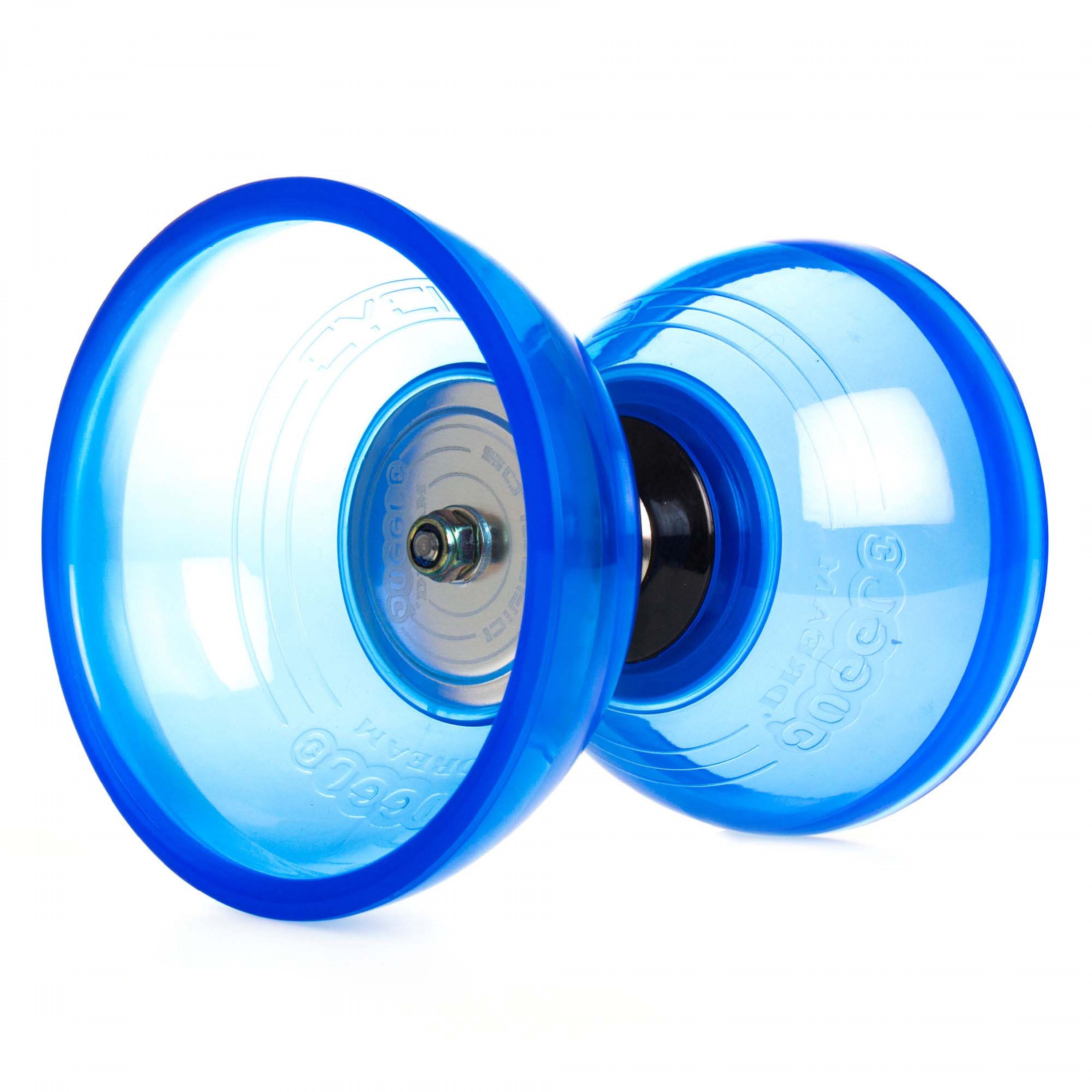 Cyclone Quartz 2 Triple Bearing Diabolo (Blue) with Superglass Sticks ...